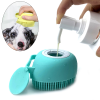 Pet Hair Comb Bath Brush Shampoo Brush Soft Silicone Comb Hair Scalp Massager For Dogs