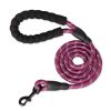 Pet Leash With Reflective & Comfortable Padded Handle For Small; Medium And Large Dogs